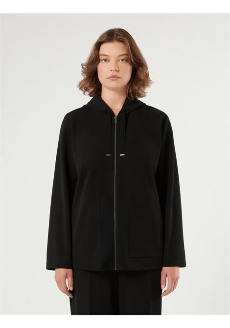 giacca in felpa scuba nero PERSONA by M.Rinaldi | OSTILE001